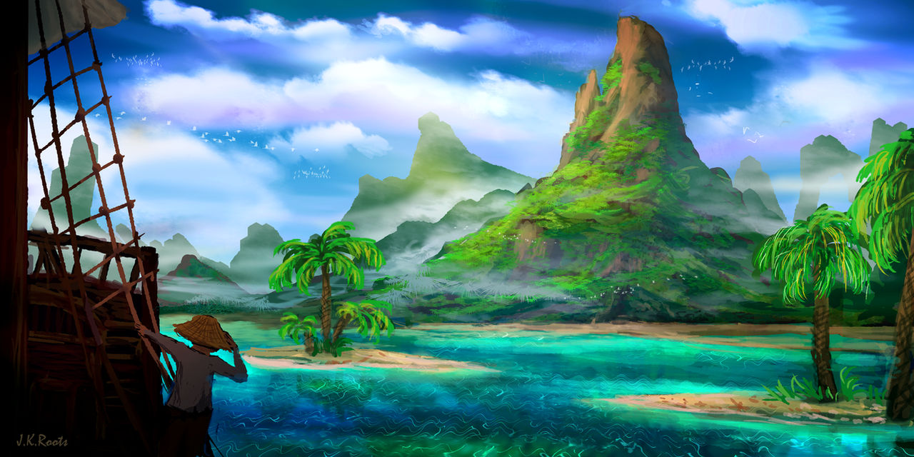 Deviantart Island The Island by JKRoots on DeviantArt