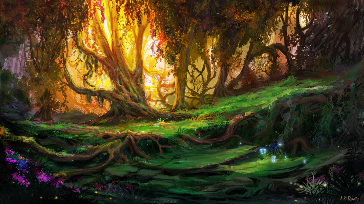 Enchanted Forest 3 by JKRoots on DeviantArt