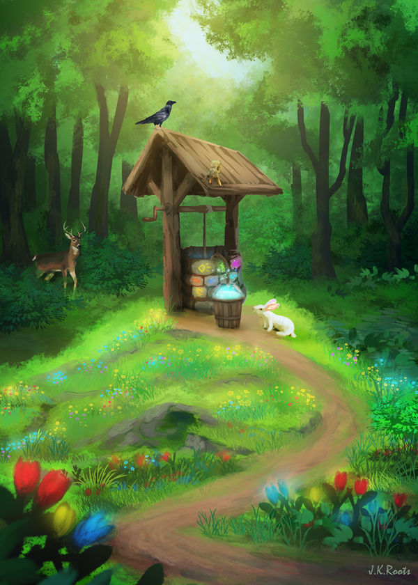 Magic Well Magic Well by JKRoots on DeviantArt