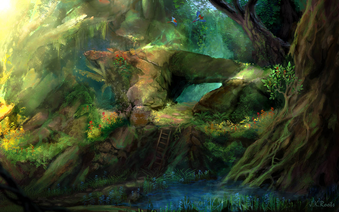 Jungle Passage by JKRoots on DeviantArt