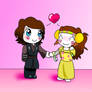 Anakin x Padme  Chibi