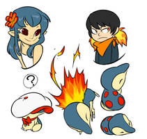 Cyndaquils Cyndaquils EVERYWHERE