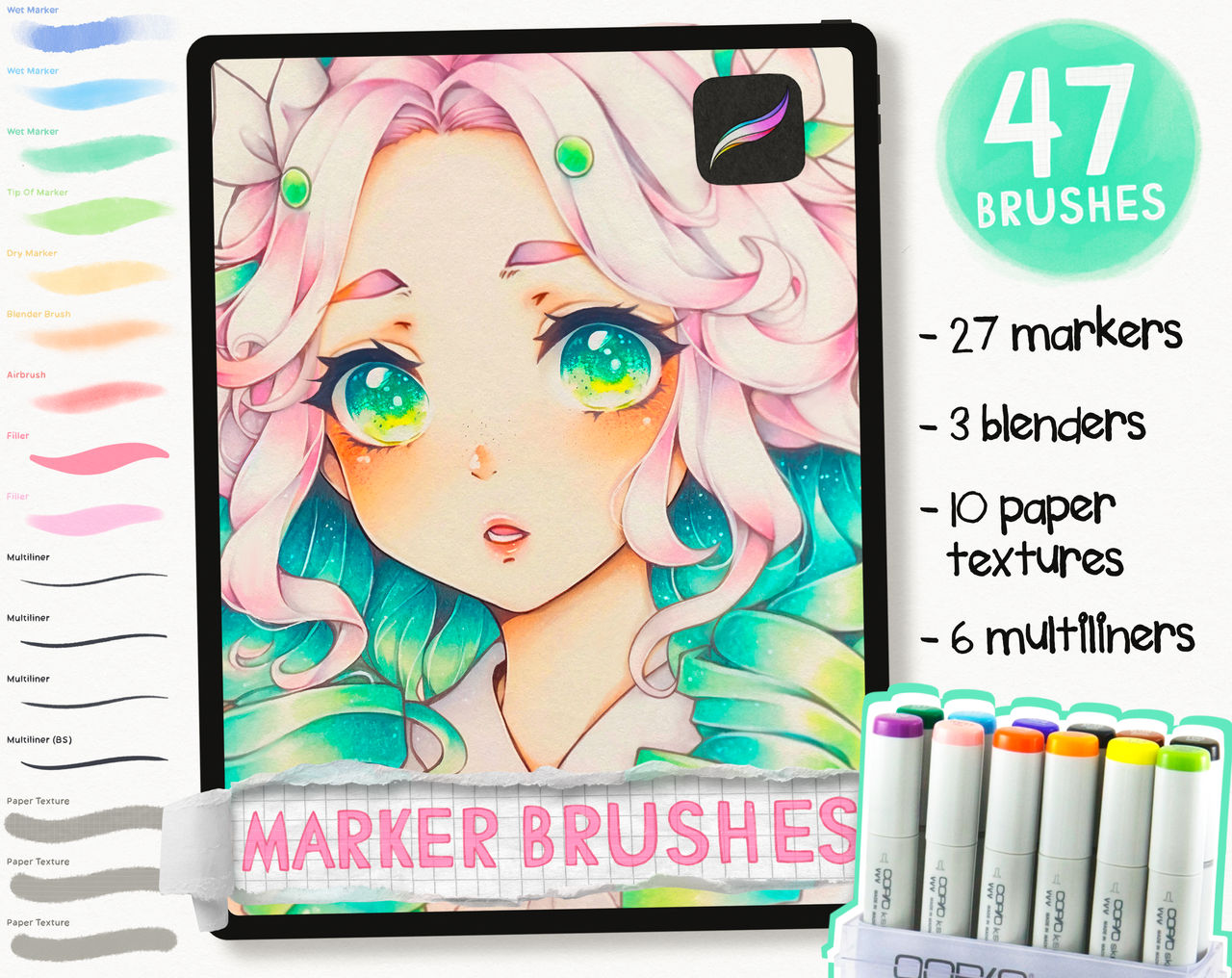 copic markers procreate free