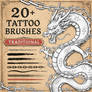 Free 20 Tattoo Brushes for Procreate – Traditional Flash, Liner, Shader, Magnum, Stipple & Dotwork