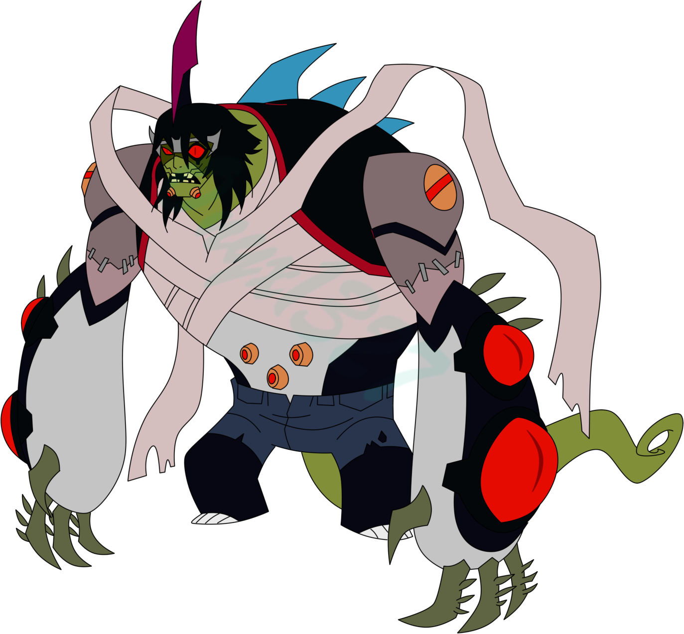 Fflashback Color Kevin 11 OV Flashback Mutation (Albedo's Colors) by Onyx1327 on DeviantArt