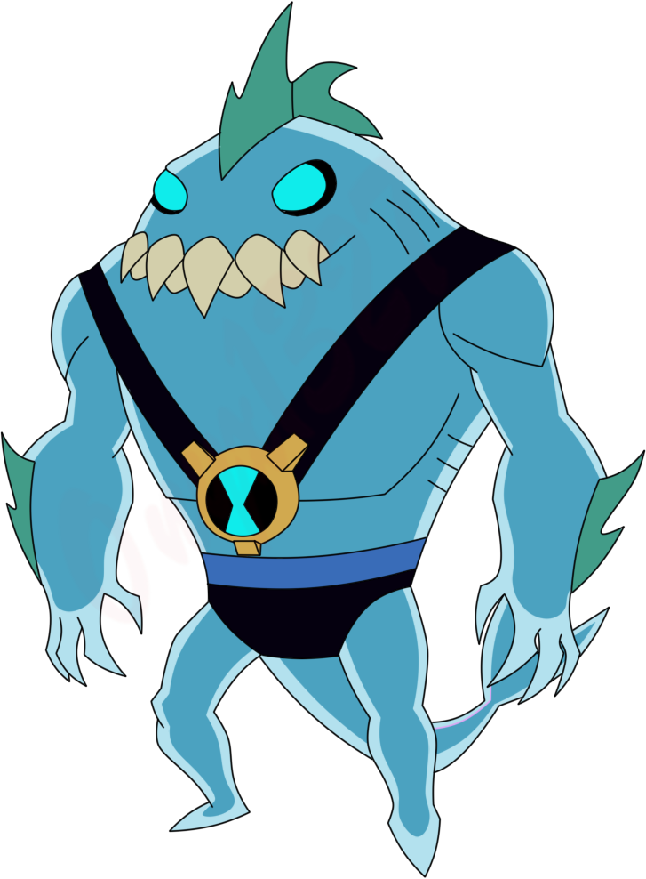 Monsterized Slippery-Fish by Onyx1327 on DeviantArt
