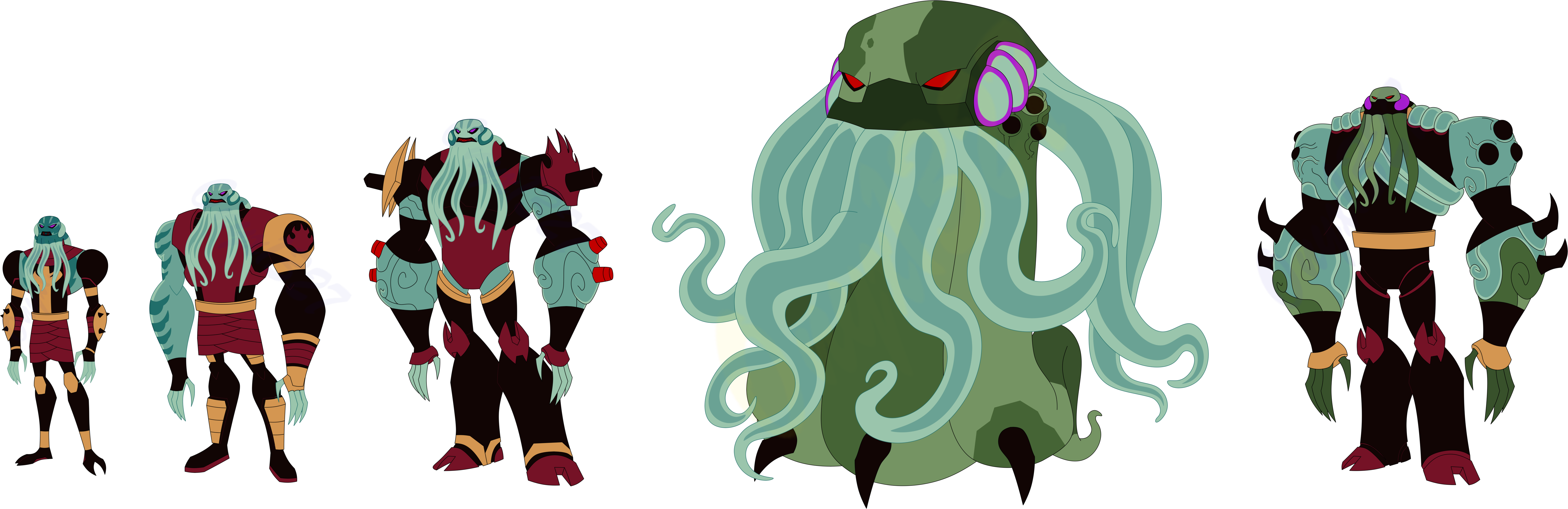 Dargonax OV Dagax (Dagon Worshiper Vilgax) redesign by Onyx1327 on DeviantArt