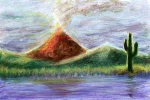 Volcanic landscape