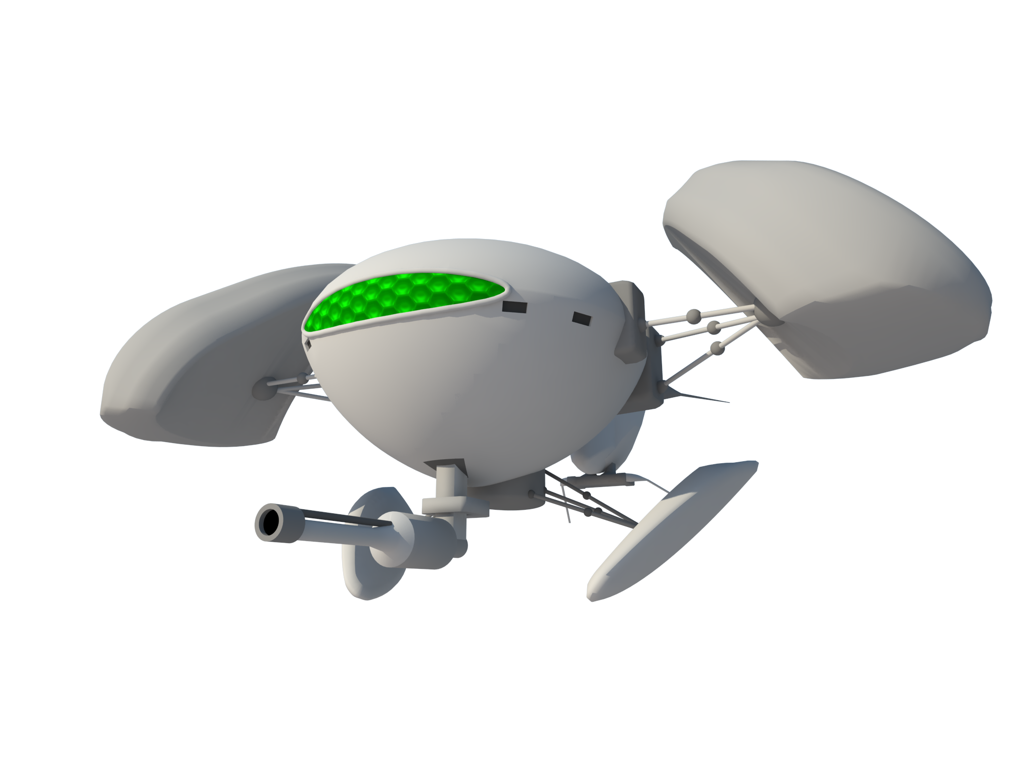 Martian Flying Machine by Mr-Nike on DeviantArt
