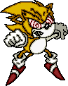 Evil Super Sonic by LegendySonicFan on DeviantArt