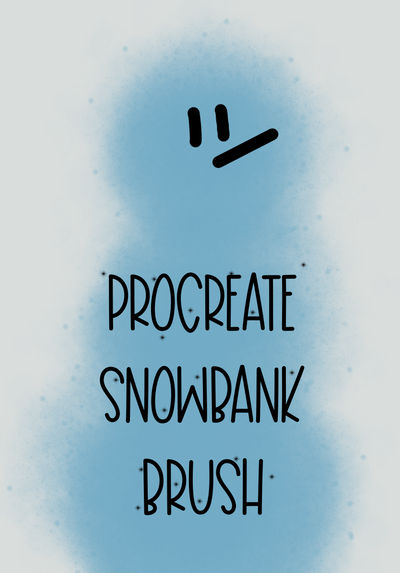 free snow brush procreate