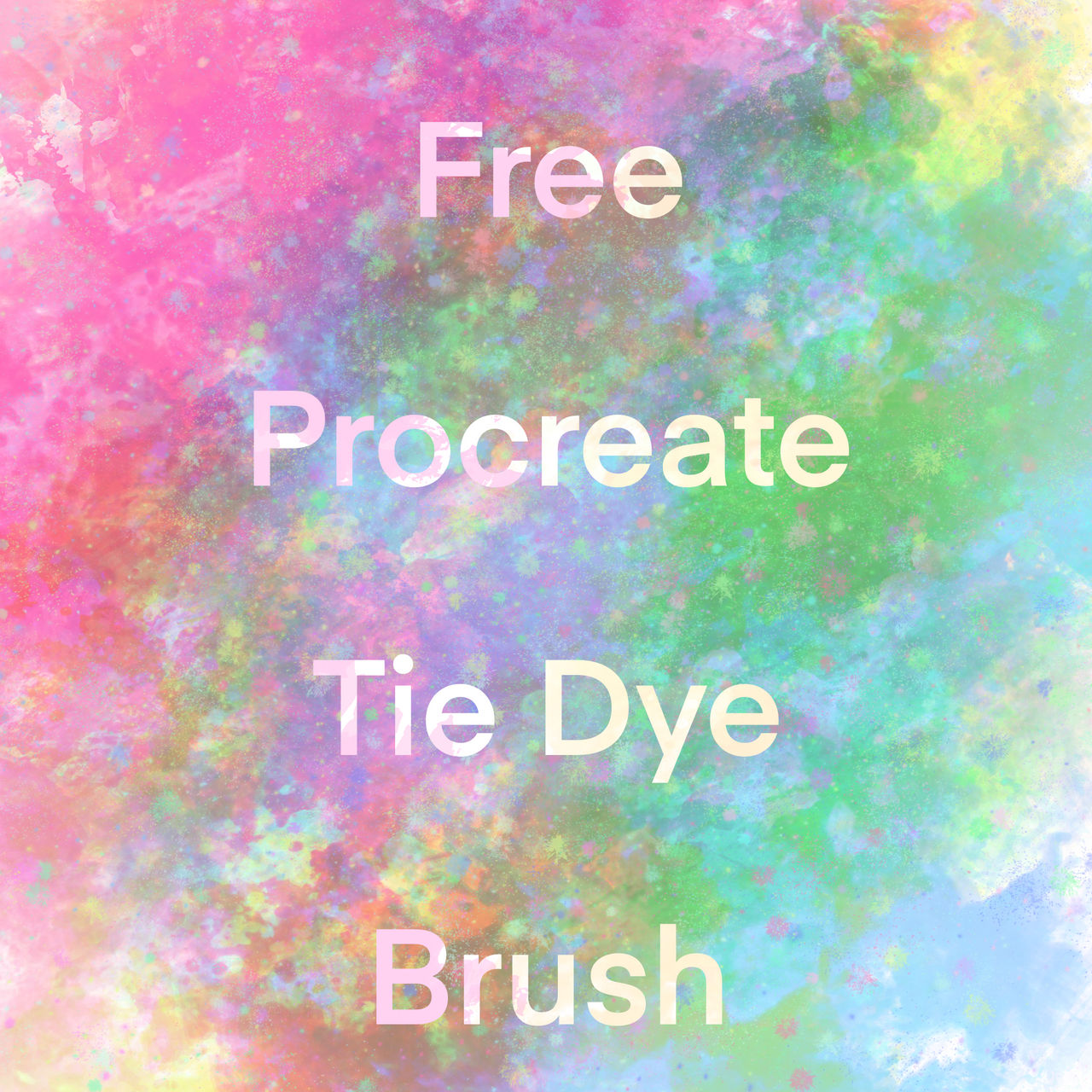 tie dye procreate brush free