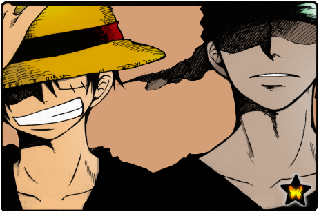 Luffy and Zoro