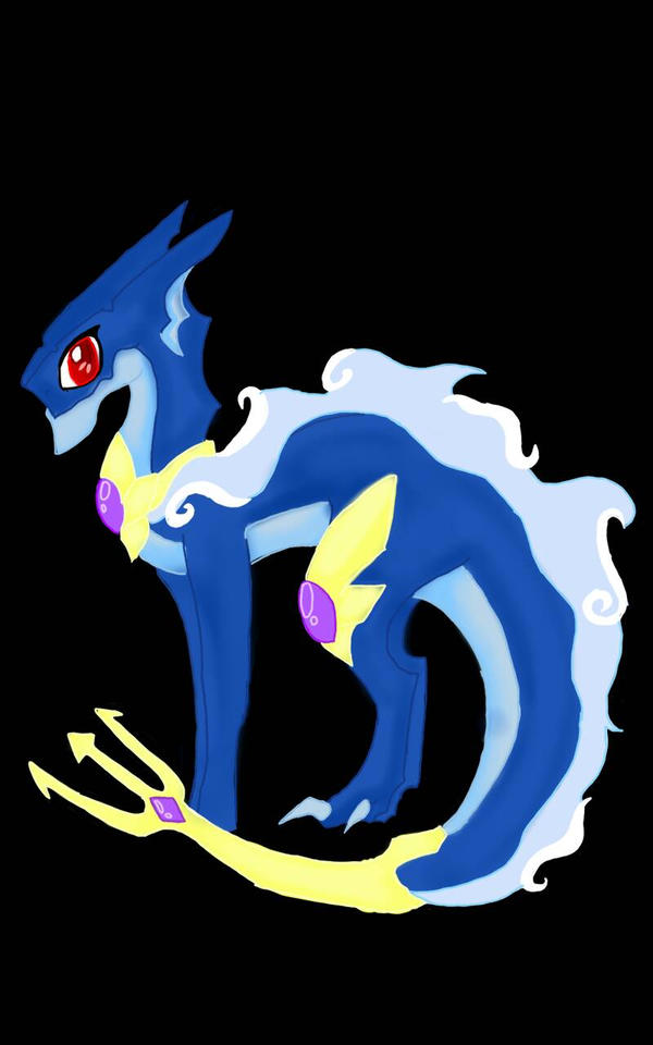 Neptune dragon by Zitphonena on DeviantArt