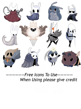 Hollow Knight-Icons