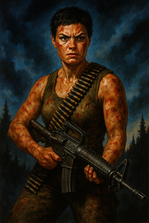 Female Rambo by zerone2016 on DeviantArt
