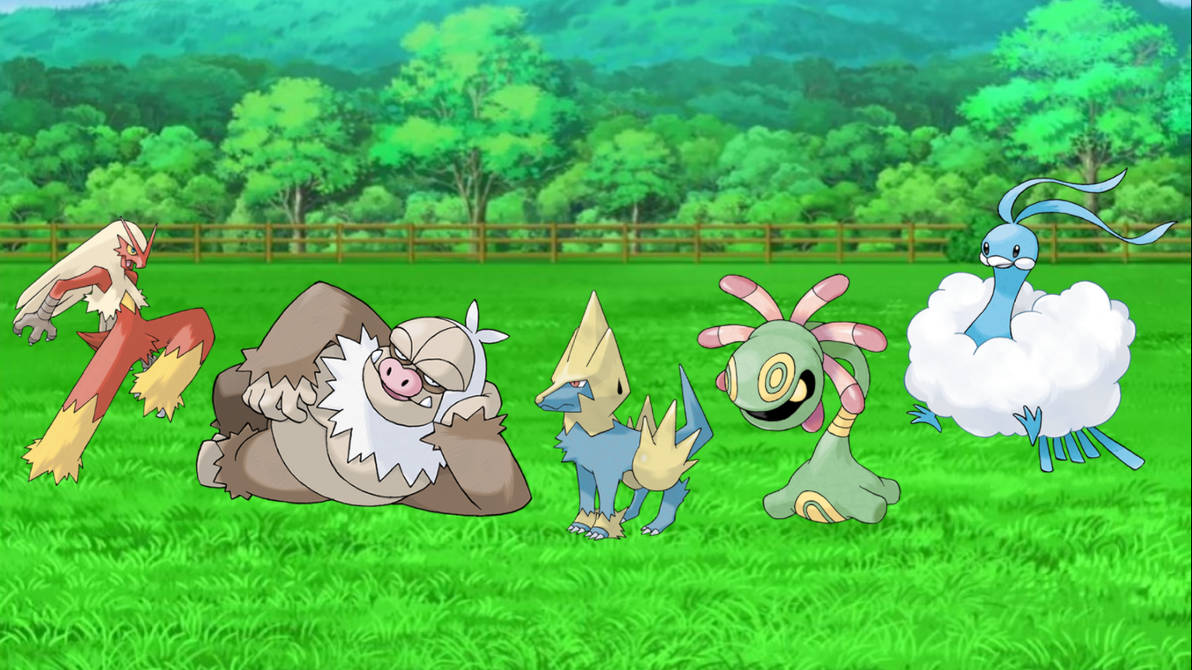 Noah's Hoenn Pokemon by NightFrostWillow on DeviantArt
