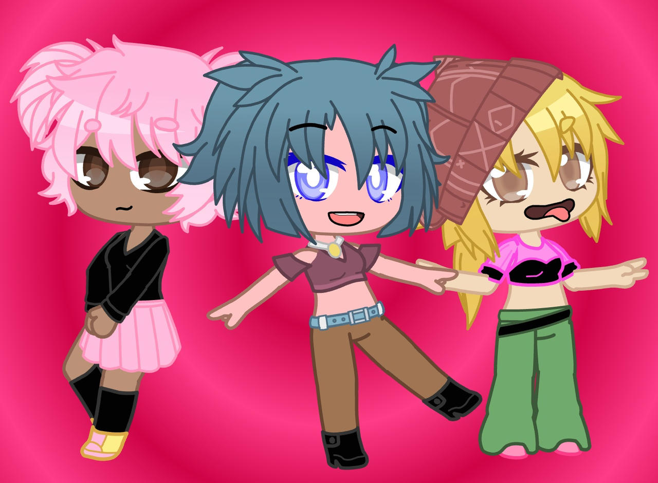 Lacey Games Trio by IceFangNoah on DeviantArt