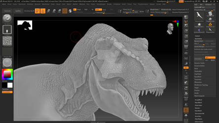 Workin on a Maquette Rex