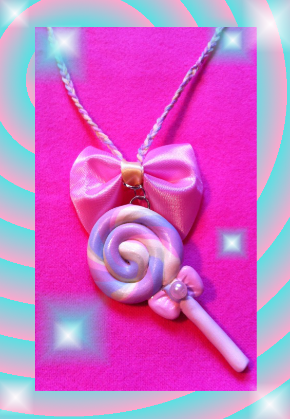 Sweet Lolita Kawaii Lolipop Necklace