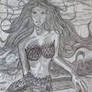 Meerjungfrau mit Muraene
