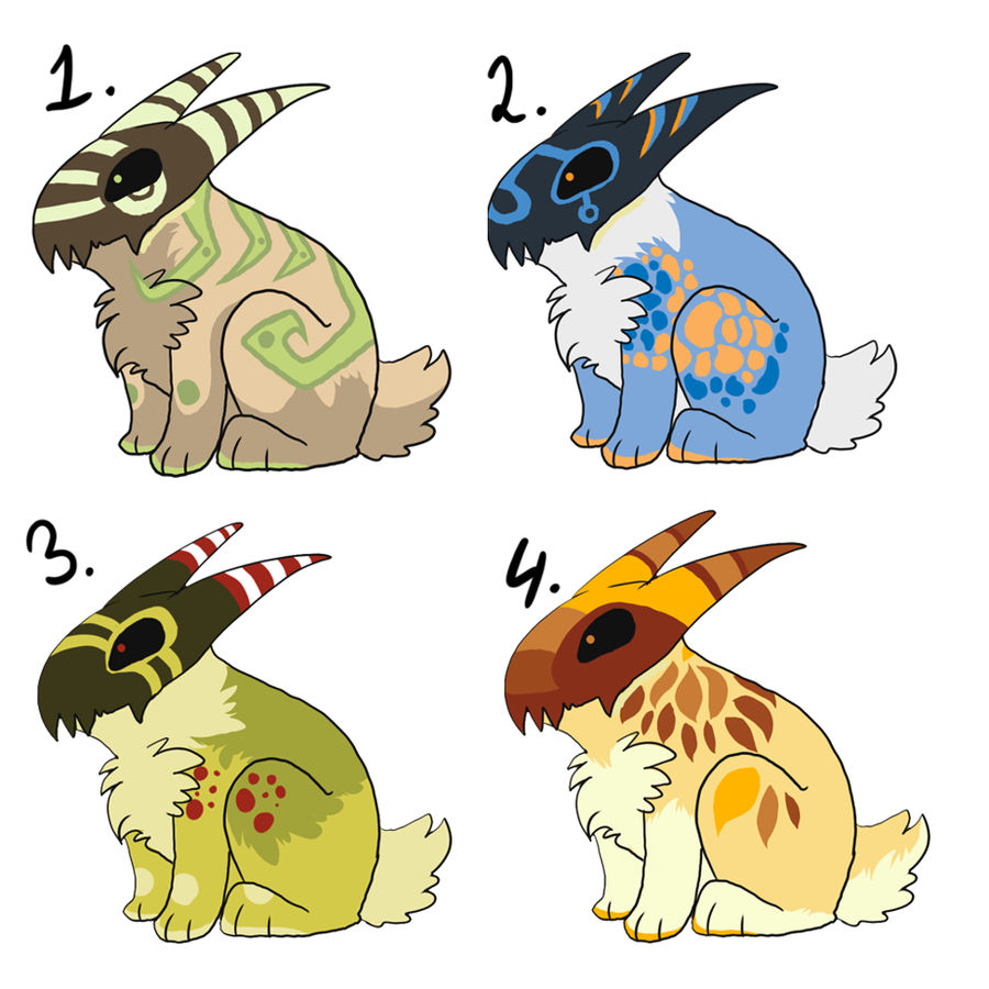 Doom bunny adopts by TheMunchbot on DeviantArt