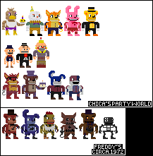 FNAF Height Chart (Phantoms Not Included) by FNASMia521 on DeviantArt