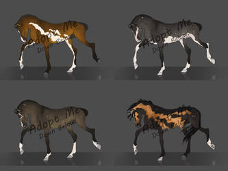 Horse Adopt Batch 1 (2/4 OPEN)