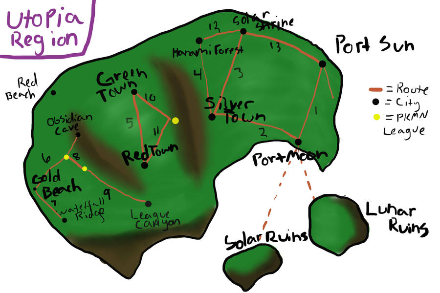 Utopia Region Map by Turii-Sama on DeviantArt