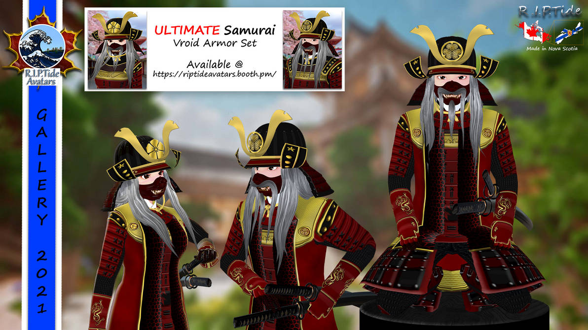 Samurai Armor Set by RIPTide675 on DeviantArt