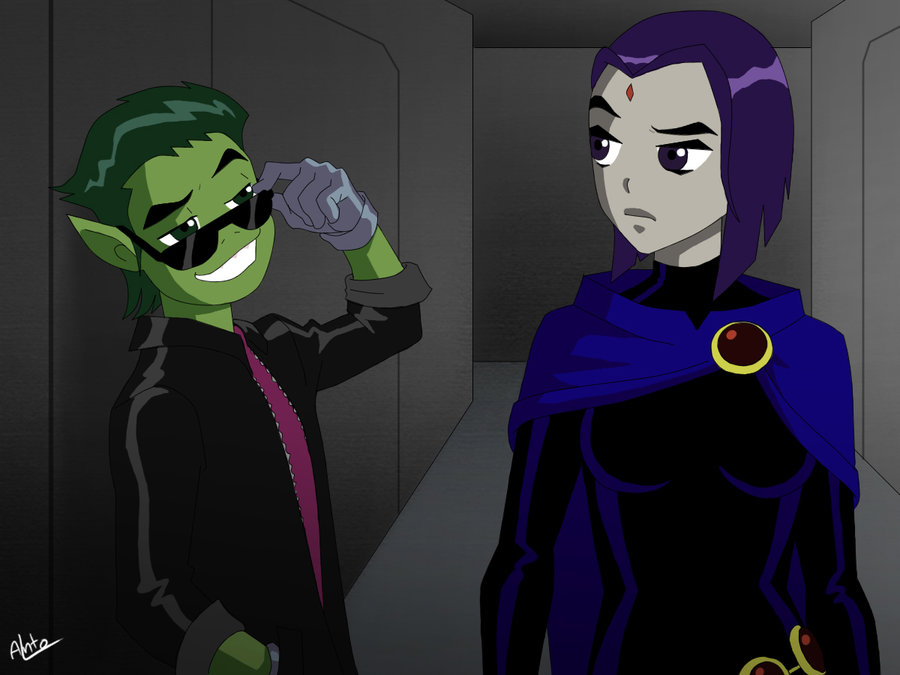 Raven And Beast Boy By Racesgirl00 1 On Deviantart Raven And Beast Boy By Racesgirl00 1 On Deviantart