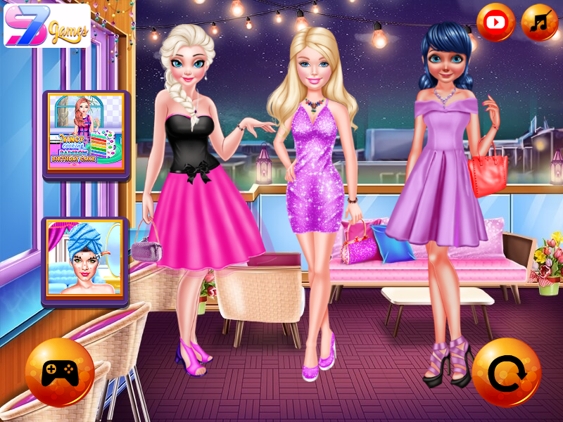 Elsa top barbie games
