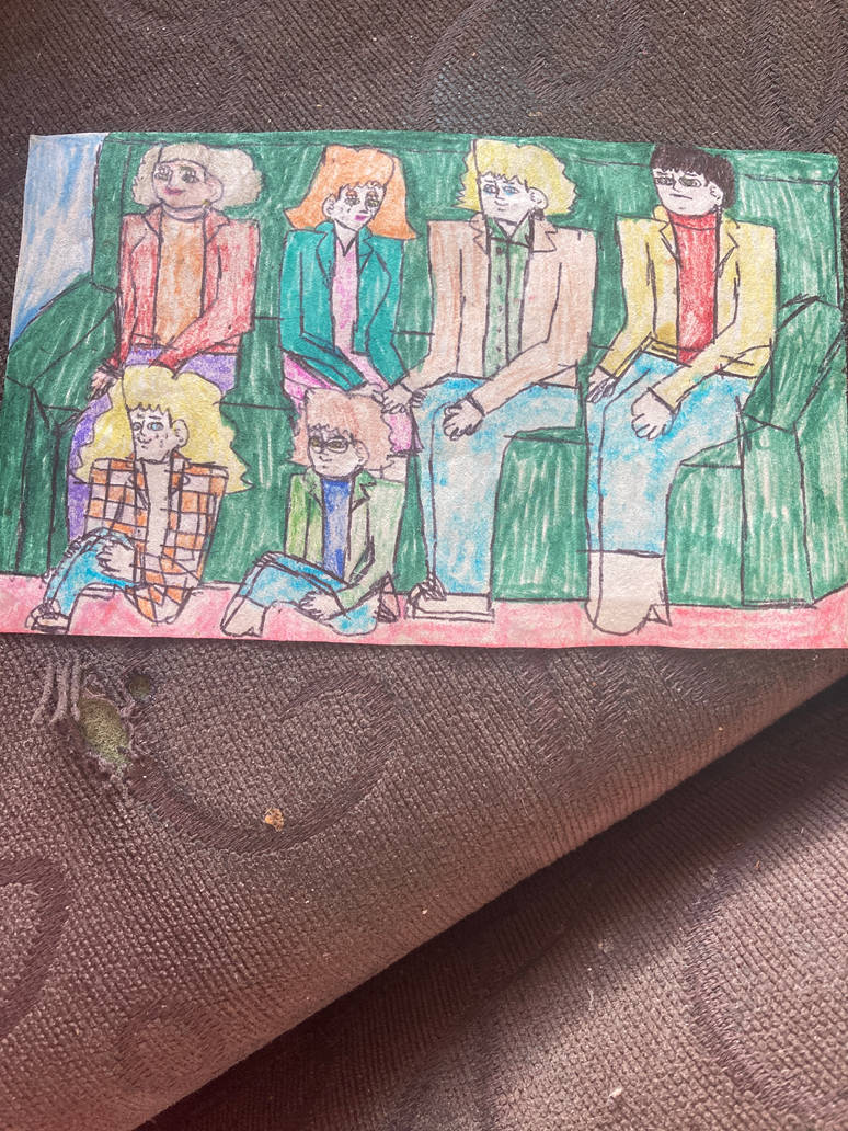 The D and D Gang watching TV by Racesgirl2000-1 on DeviantArt