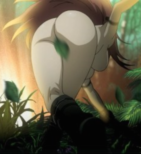 Anime naked ass