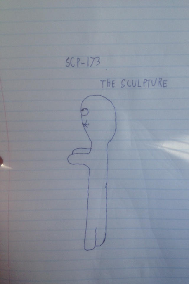 SCP-173 ''The Sculpture'' by Kirby795 on DeviantArt