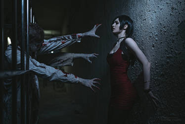 Resident Evil 2- Ada Wong cosplay by MightyRaccoon