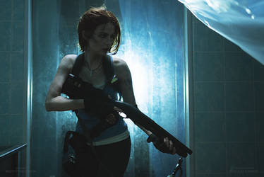 RE3 Jill Valentine cosplay by MightyRaccoon