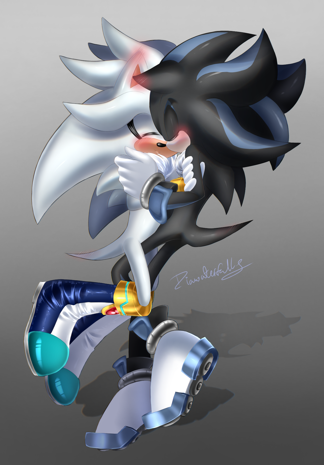 Shadow and Silver - Sonic Yaoi fan Art (38336817) - fanpop