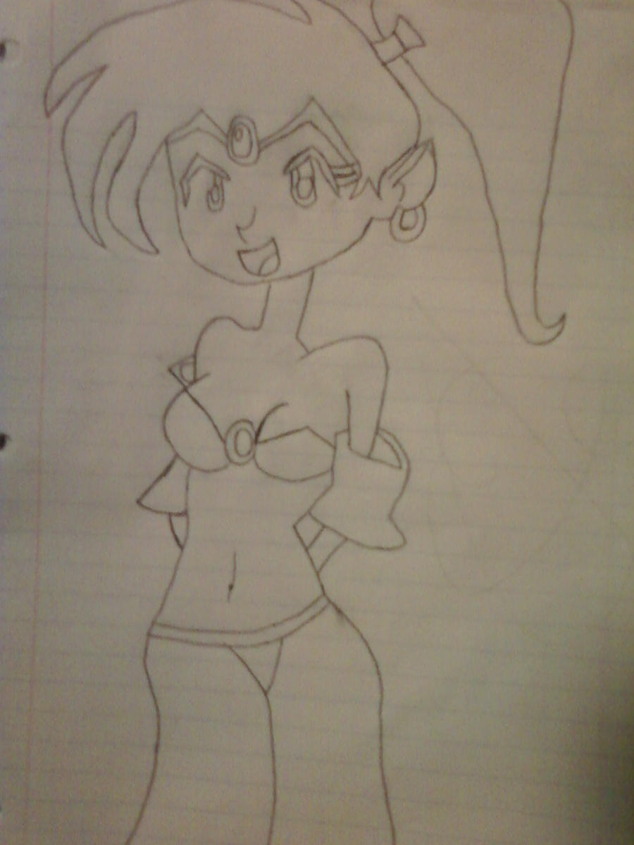 Shantae: Shantae pose