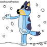 Bluey Discovers Snow