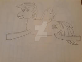 (Sketch) Pony Preston Flying