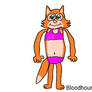 Diane Foxington in her Bikini