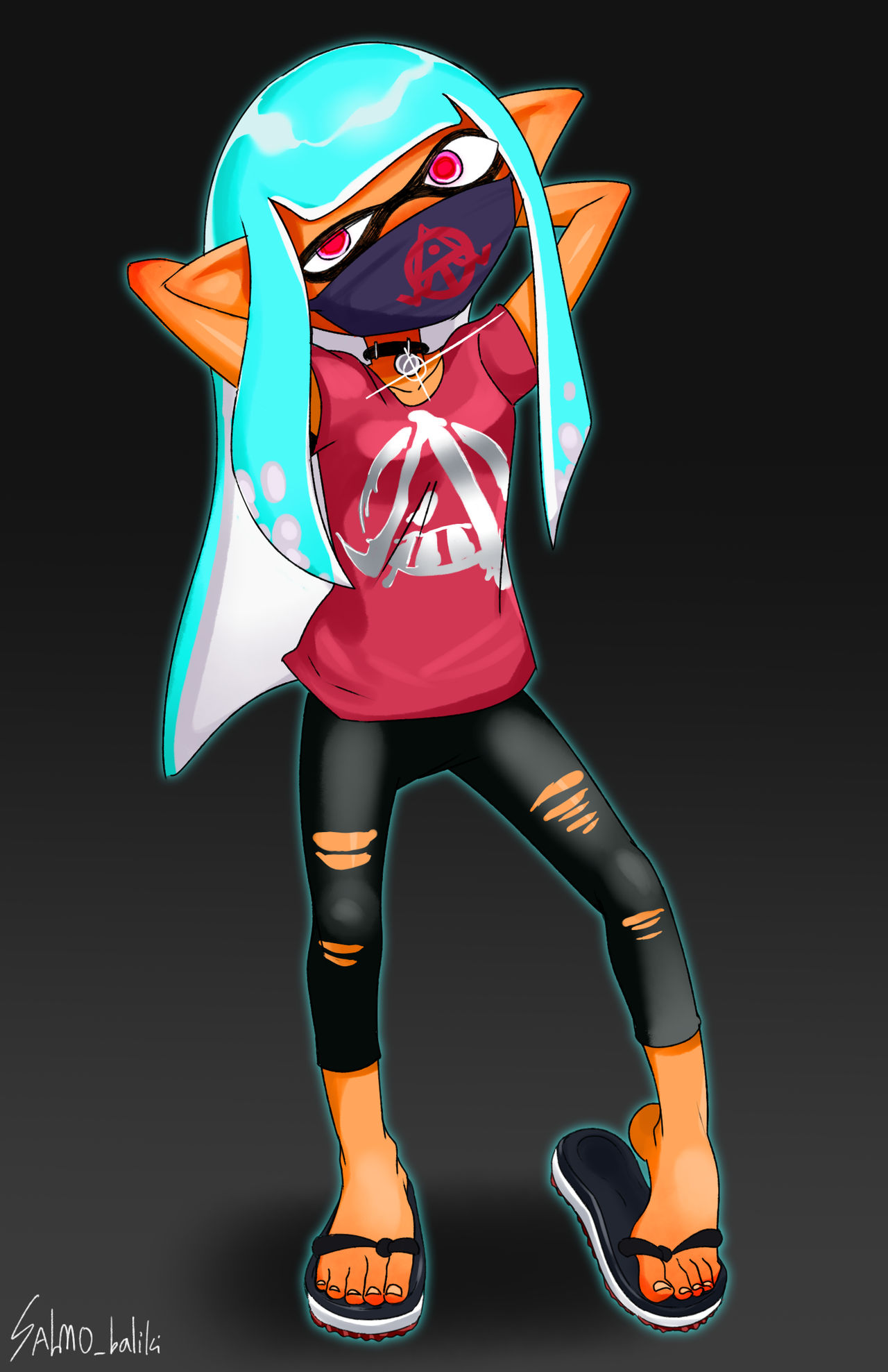 Inkling commission 1 by Salmo1907 on DeviantArt
