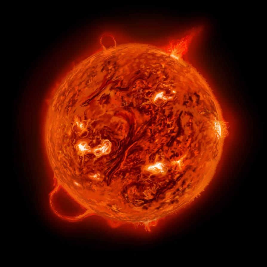 Sun Map Deviantart Full Disc Sun by Voyager16751 on DeviantArt