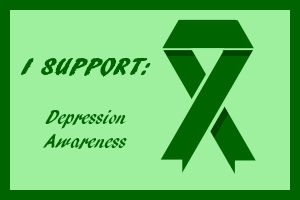 Depression Awareness Support Stamp