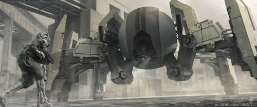 Drone Encounter by iancjw