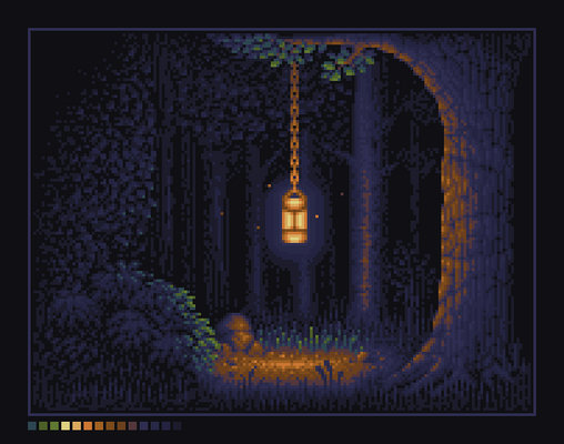 Forest lantern