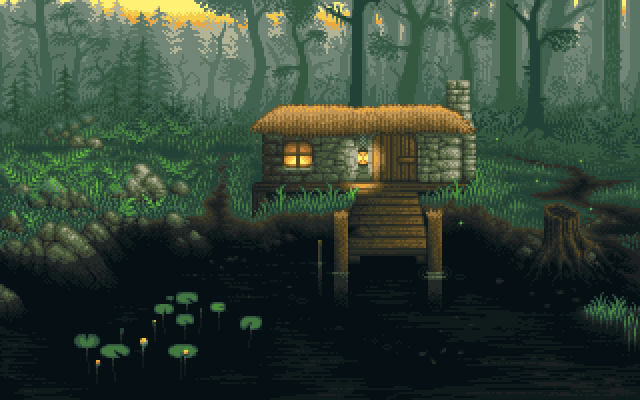 Swamp hut