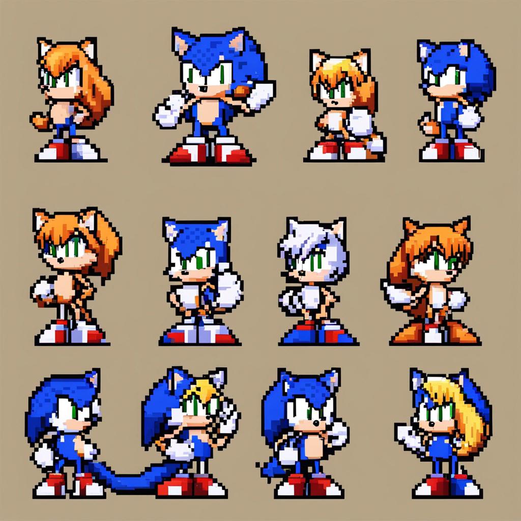 Sonic Characters Deviantart Sonic characters ai thing by MarioSonicFan122 on DeviantArt