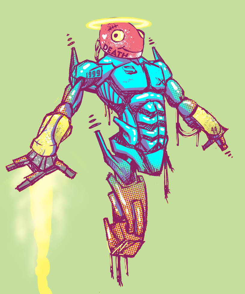 Generative Deathbots Death Bobot by allenalix on DeviantArt